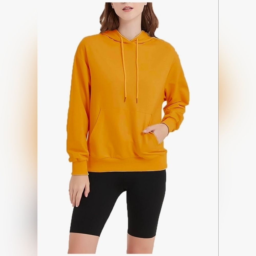 Amazon | Gold Lightweight Hoodie Size Large